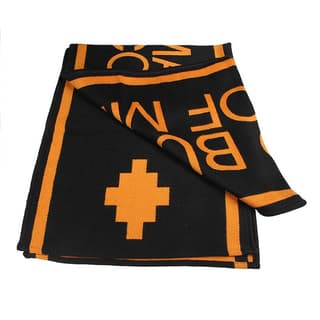 Marcelo Burlon Wool Black Orange