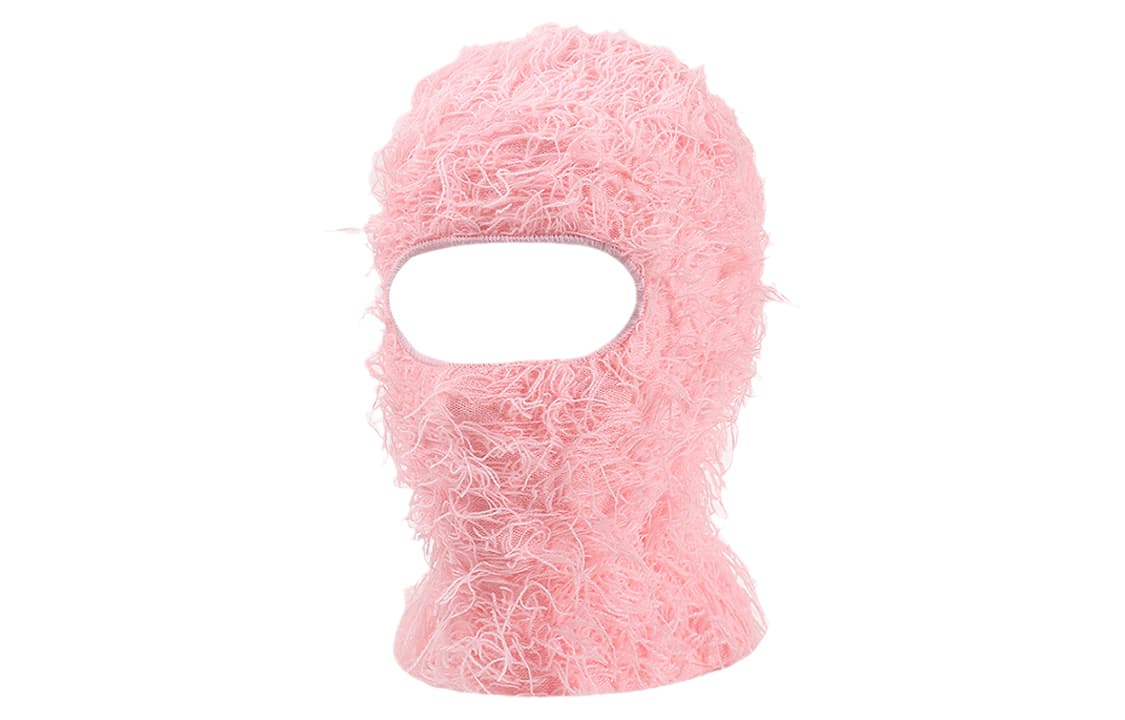 Pink Strange Face Masks with Headband