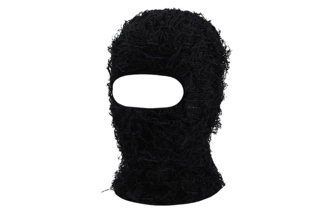 Black Monster Mask Hoodie
