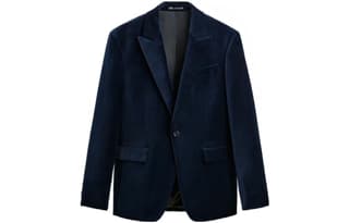 ZARA Business Suits Blue Moderate