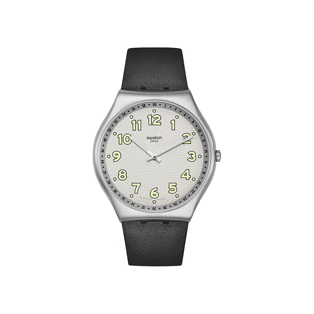 SWATCH White Watch SS07S134 Black