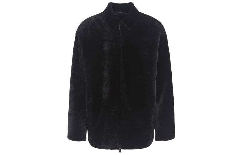 GIORGIO ARMANI Furs Black Lapel Moderate