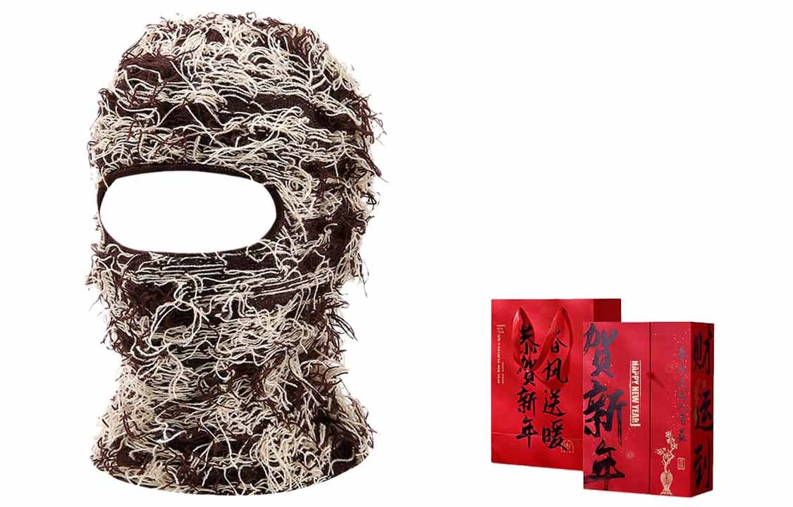Coffee Monster Face Mask Hoodie+New Year Box Set