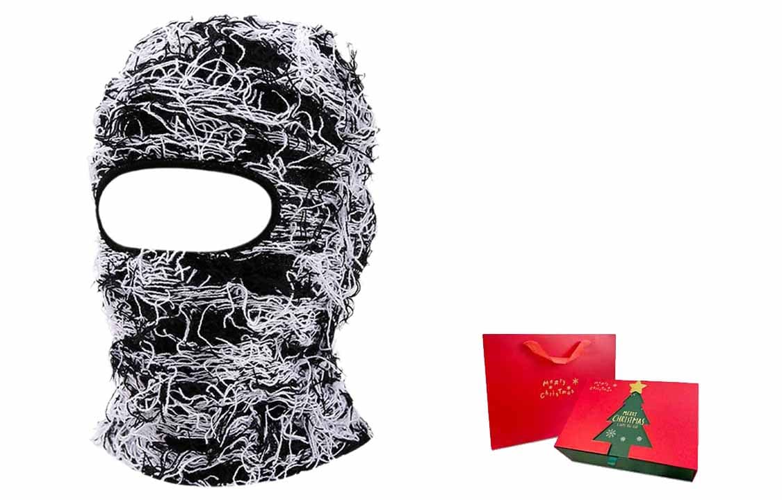 Black White Monster Mask Hoodie+Christmas Box Set