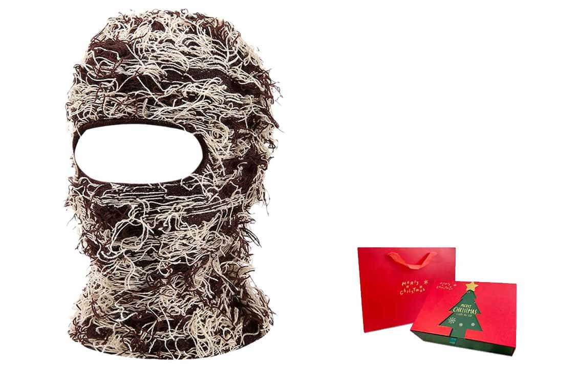 Coffee Monster Face Mask Hood+Christmas Box Set