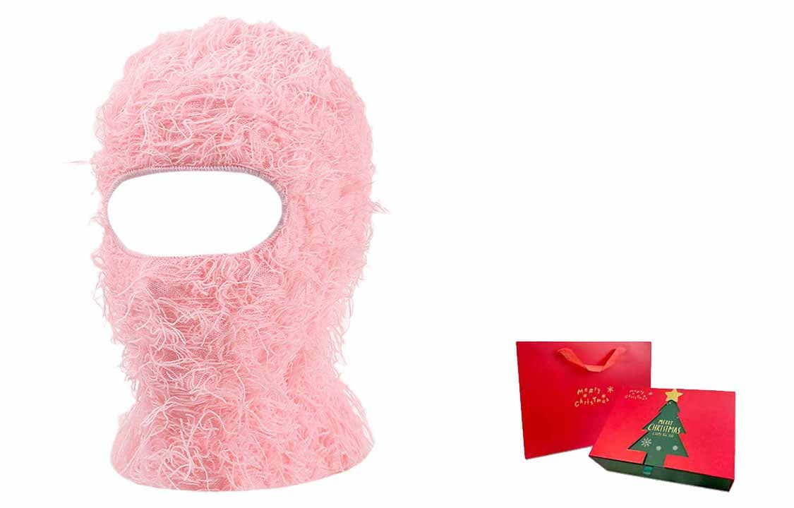 Pink Face Masks with Hood+Christmas Box Set