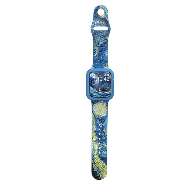 IBOANN Strap Apple Compatibility Silicone Material