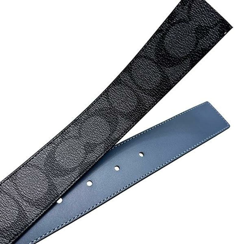 COACH Card Case Coated Canvas With Calfskin Card Holder Mini Black
