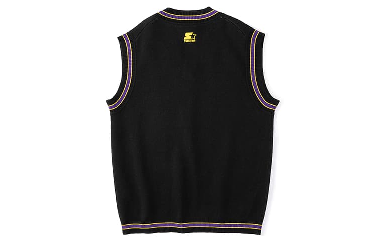 STARTER Tank Tops Black V neck Moderate Other