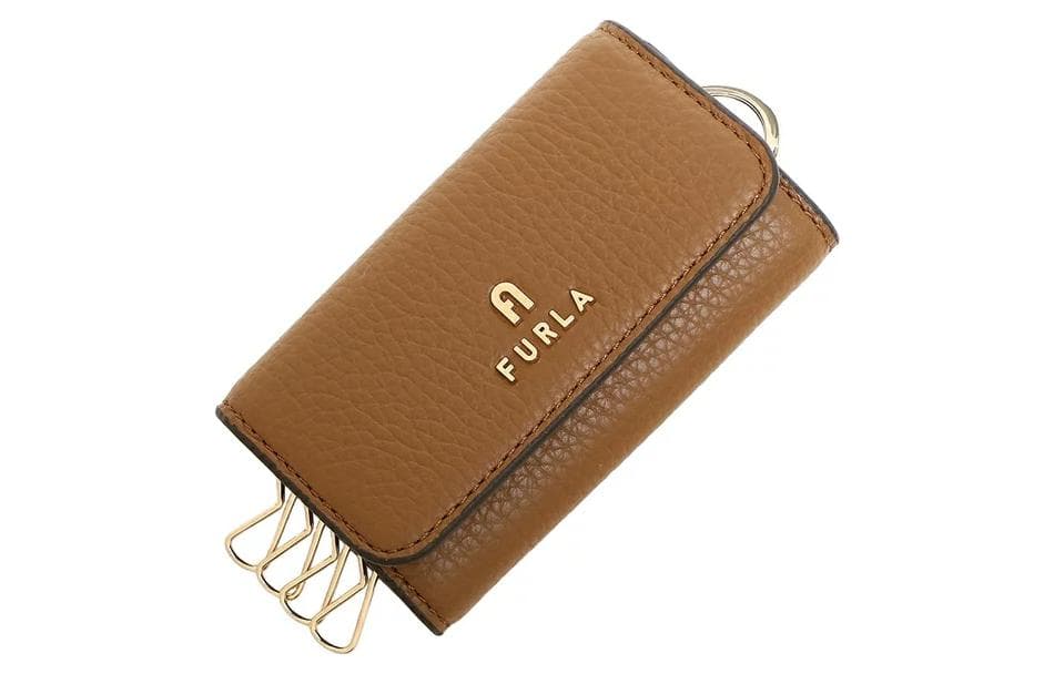 Furla Key Pouch Camellia Brown