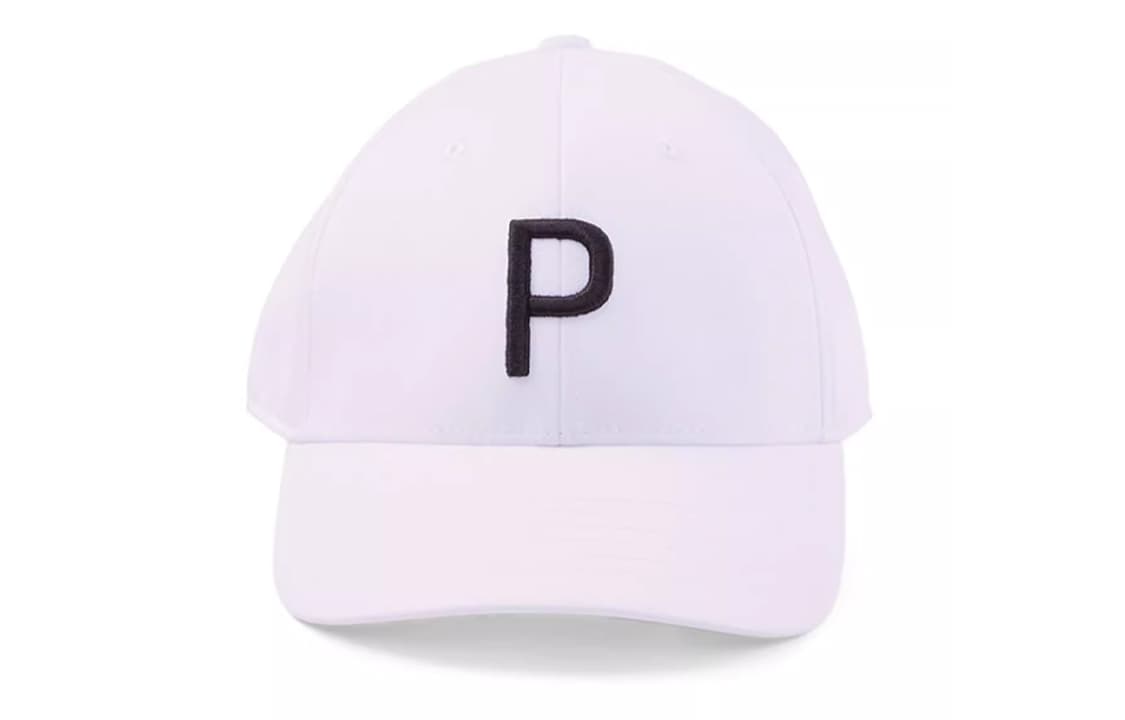 PUMA Fabric Baseball Caps White