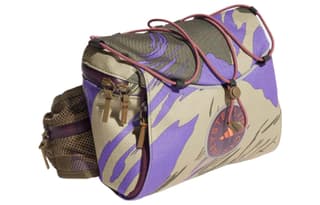 Adidas Stella McCartney Collaboration Printed Pattern Recycled Polyester Fanny Pack