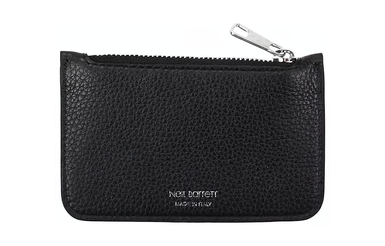 Neil Barrett Coin Purse Black Basic Set (Bag+Dust Bag)