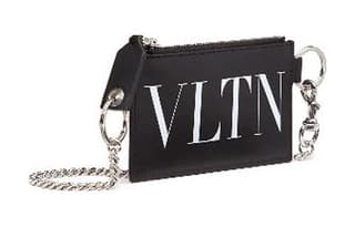 Valentino Cow Wallet, Card Holder Black