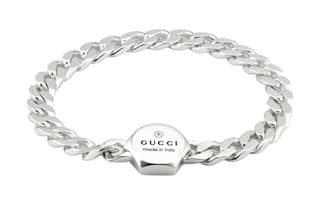 GUCCI 925 Sterling Silver Bracelets Silver