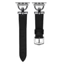 Black with Silver Buckle