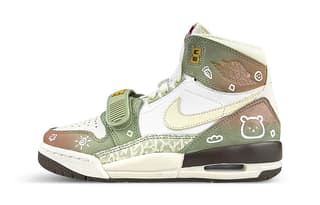Jordan Legacy 312 High Vintage Brown Red