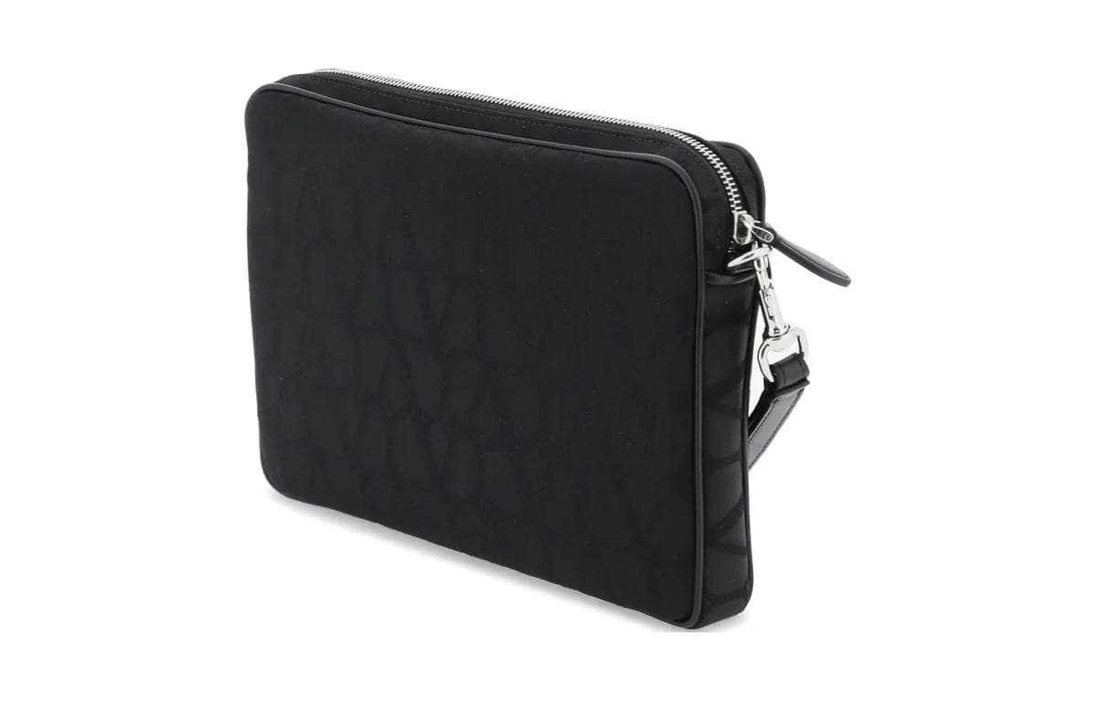 Valentino Toile Iconographe Jacquard Pouch