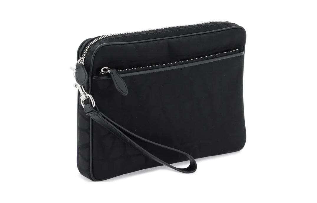 Valentino Toile Iconographe Jacquard Pouch
