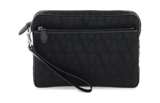 Valentino Toile Iconographe Jacquard Pouch