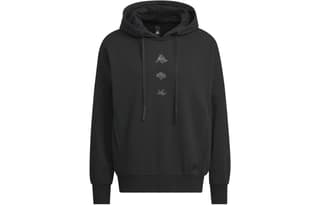 Adidas Sportswear Oversized Hoodie Sweatshirt Black
