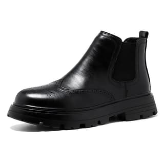 KAQIAODI Microfiber Short Chelsea Black