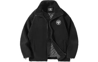 Hummel Velvet Jackets Stand Collar Thickened