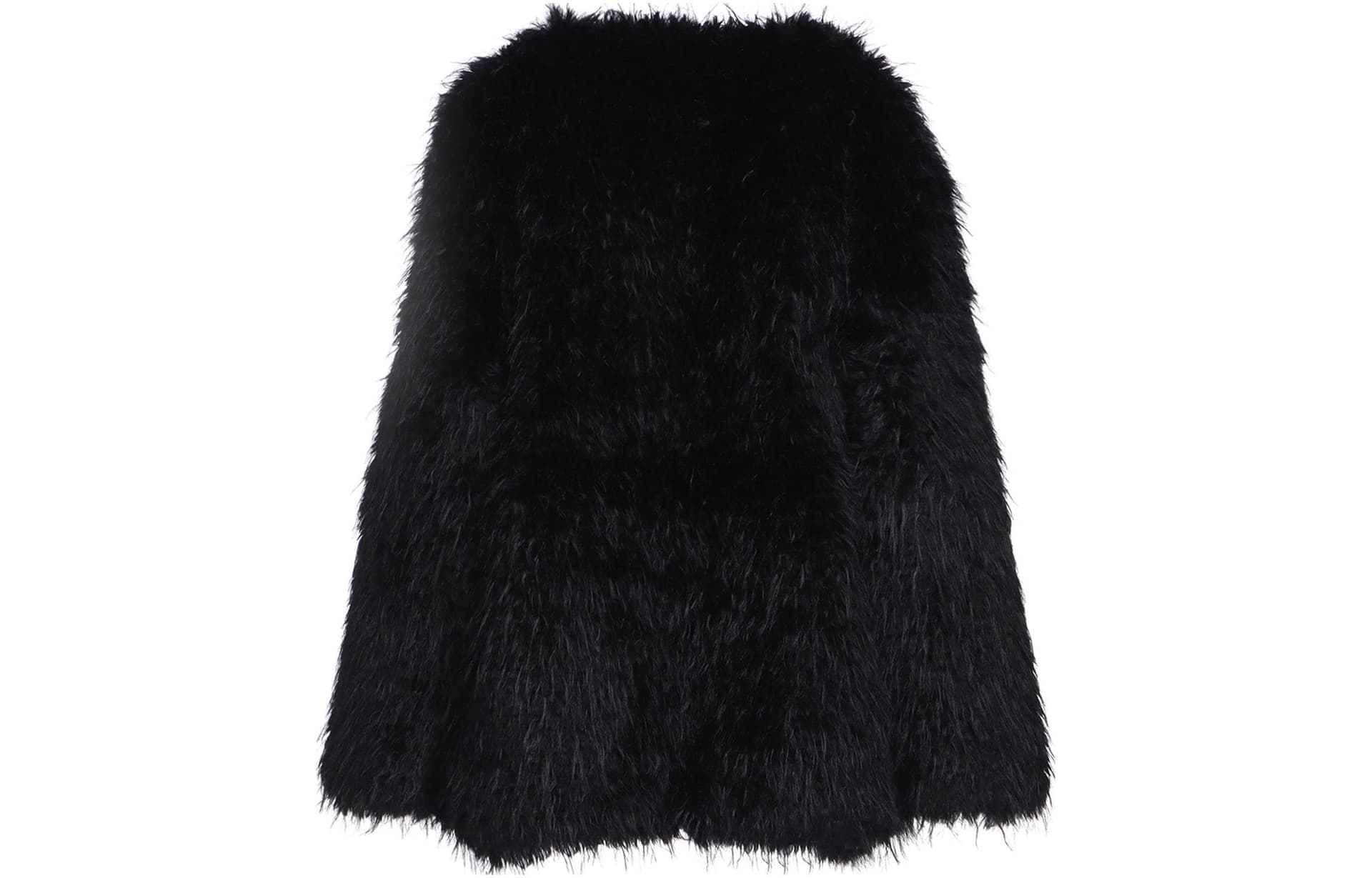 Yohji Yamamoto Fur Black