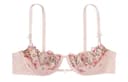 Light Pink Floral Embroidery