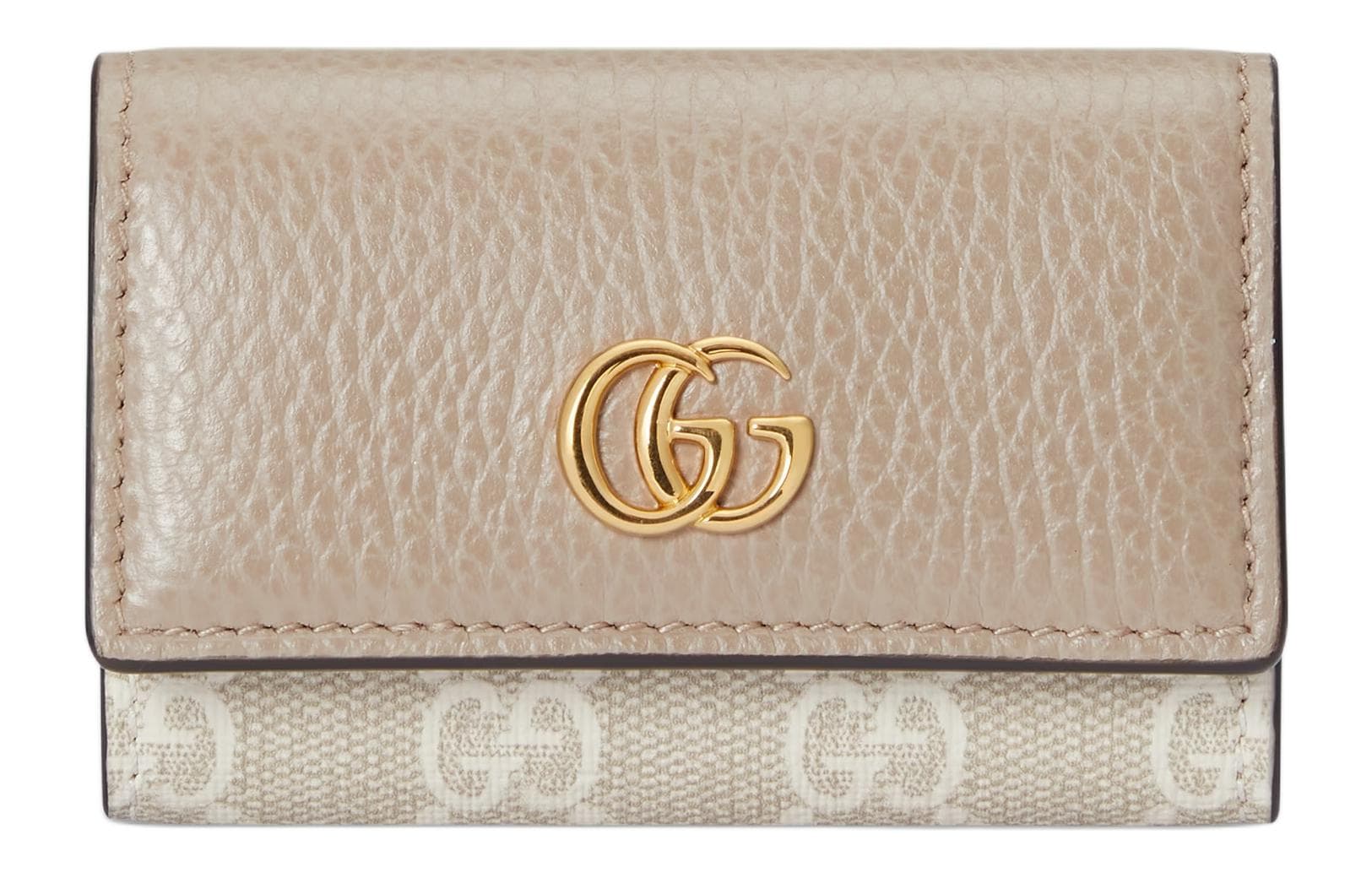 GUCCI Canvas With Key Pouch Oat Box(Basic Set+Box)