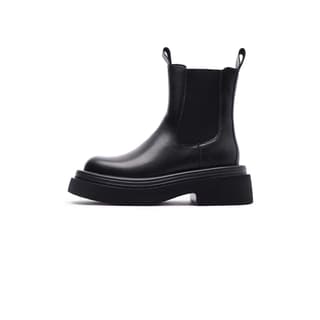 V ZERO FIVE Microfiber Crew Chelsea Black