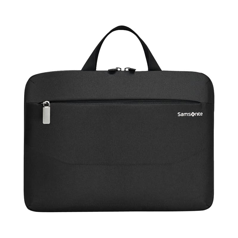 SAMSONITE Fabric Laptop Bag, Briefcase, Shoulder Bag, Handbag Black Basic Set (Bag+Tag)