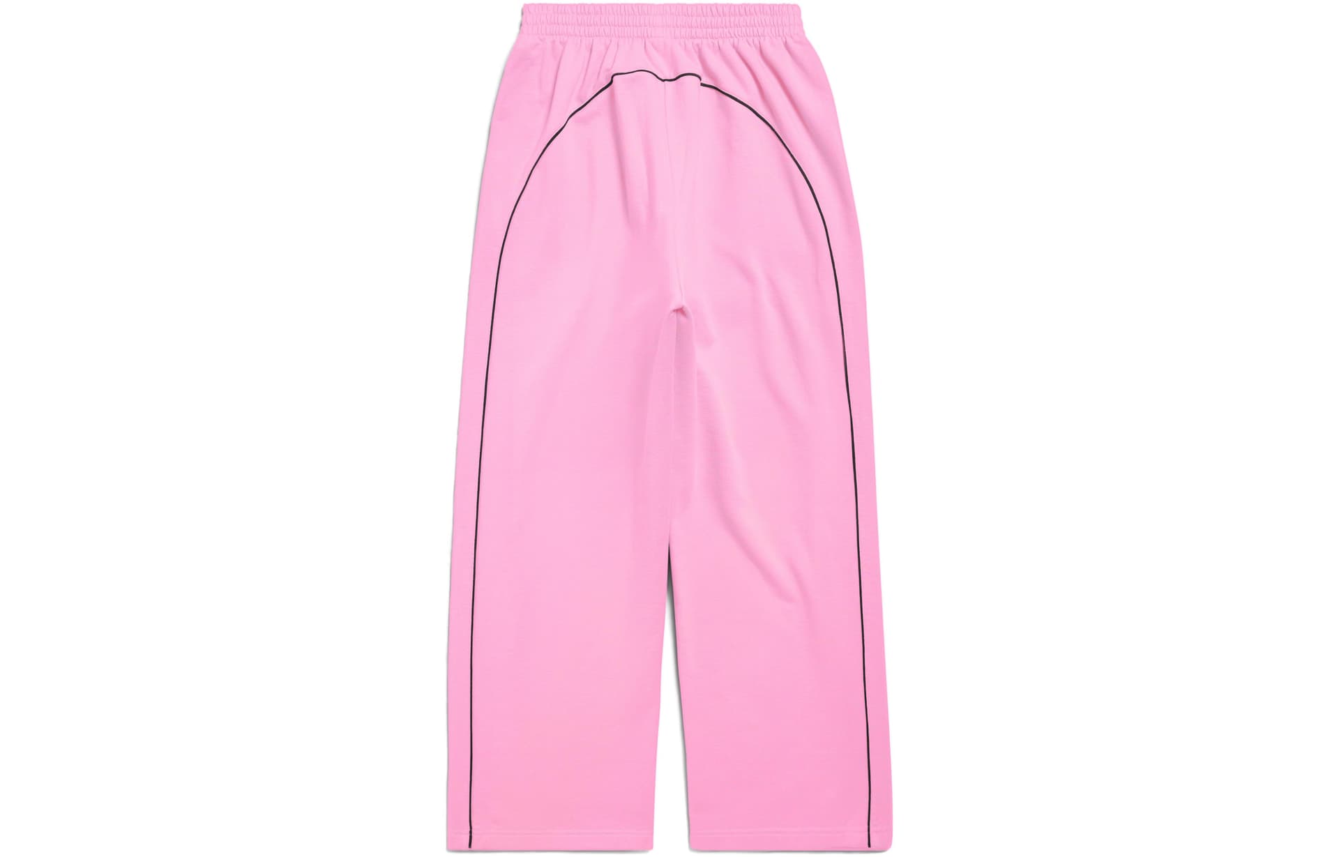 Balenciaga SS24 Knitted Sweatpants Loose Fit Pink