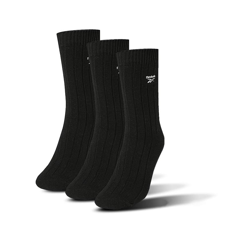 Reebok 3 Pack Black*3