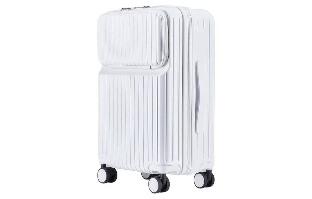 Anta ABS+PC Suitcase Luggage 24 Inch White
