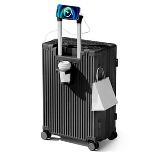 Lixiangzhuyi ABS+PC Rechargeable Luggage Password Check in Box 20 Inch, 24 Inch, 26 Inch, 22 Inch, 28 Inch