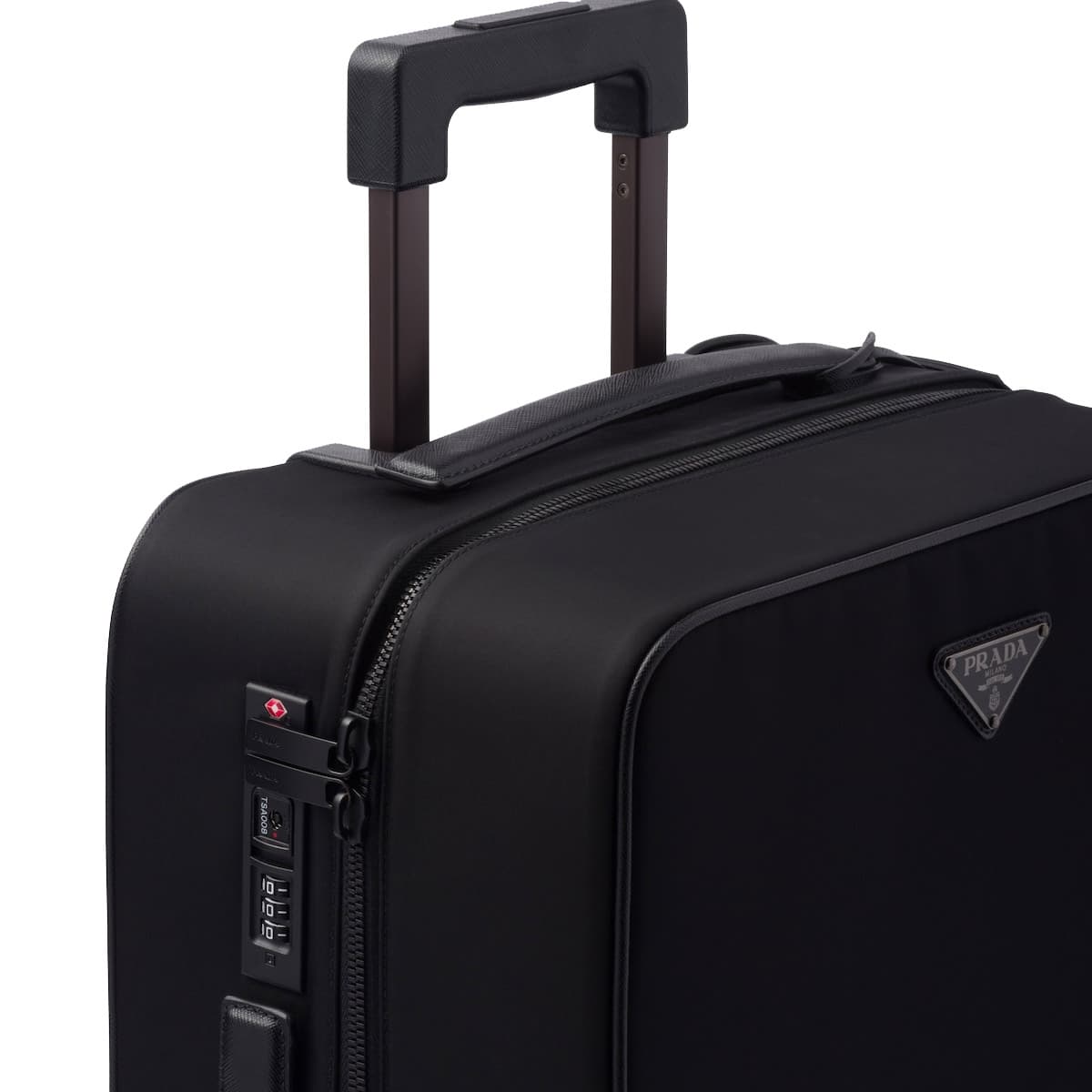 PRADA Fabric With Suitcase Luggage Black