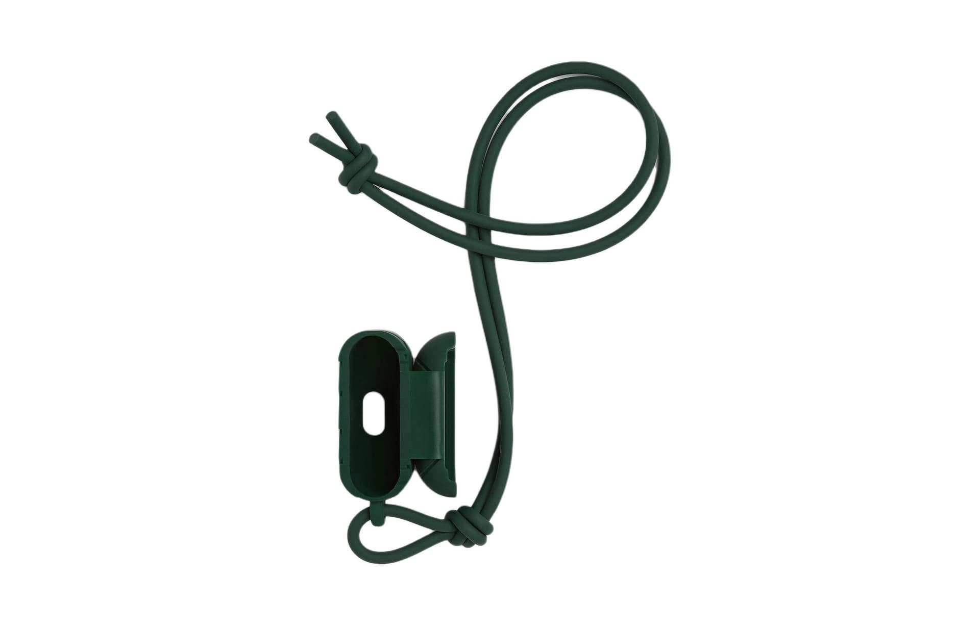Bottega Veneta Silicone Earphone Case Emerald