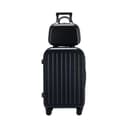 Mysterious Black Combo Luggage Set777