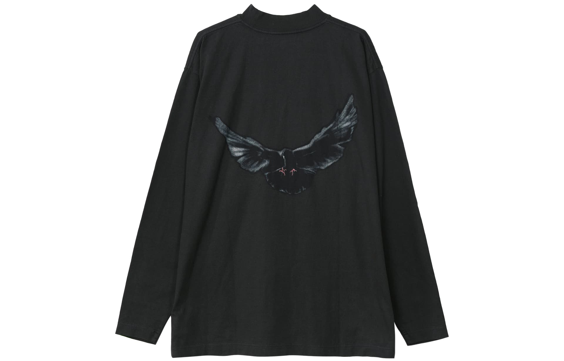YEEZY x Gap X Balenciaga Dove Longsleeve Tee T Shirt Black Black