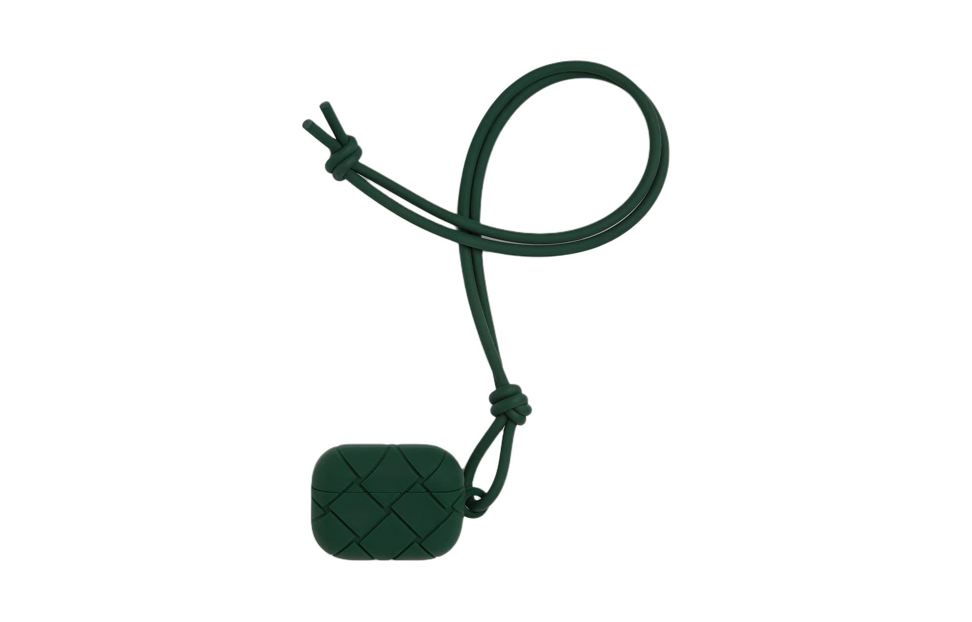 Bottega Veneta Silicone Earphone Case Emerald Basic Set (Bag+Dust Bag)