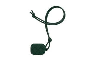 Bottega Veneta Silicone Earphone Case Emerald