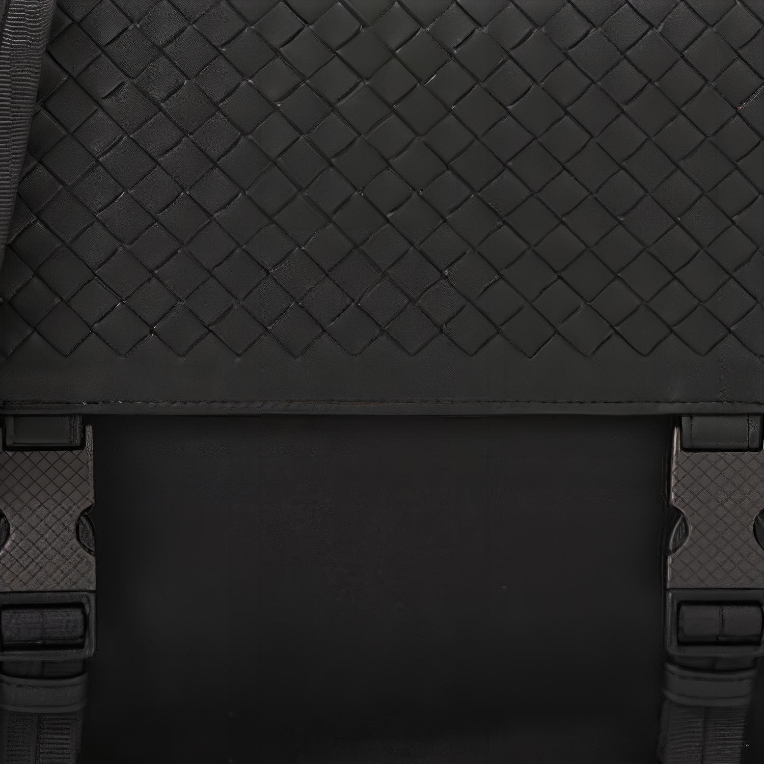 Bottega Veneta Nylon Crossbody Black