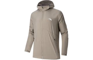 Anta Comprehensive Collection Sports Lifestyle Collection Trench Coat Withered Wood Brown