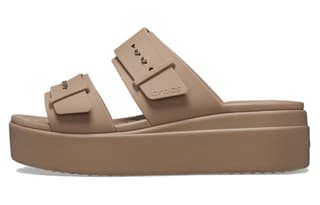 Crocs Slide Slippers Khaki