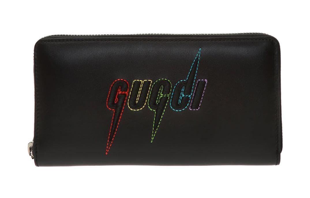 GUCCI Wallet Black Basic Set (Bag+Dust Bag)