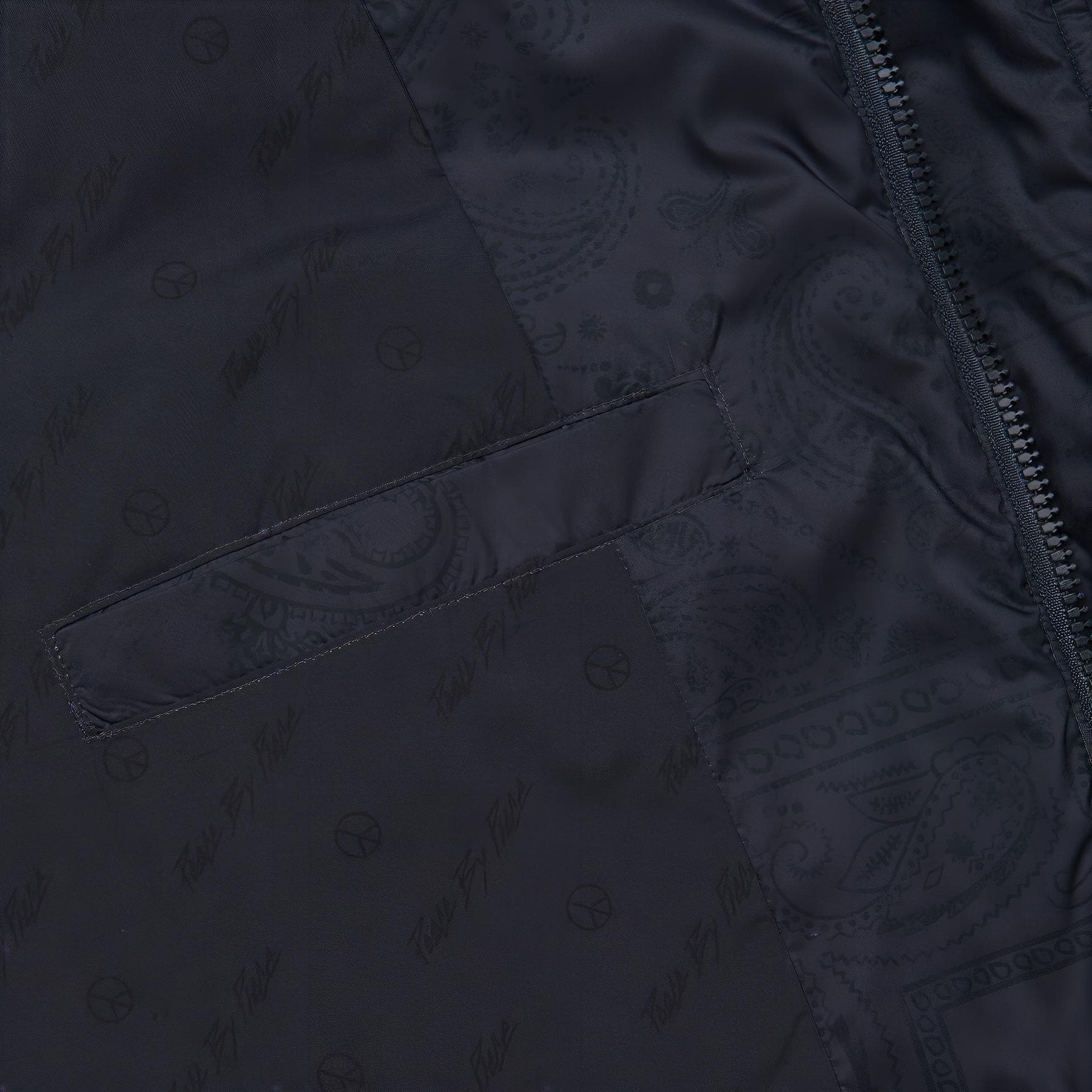 XVESSEL Down Jacket Black