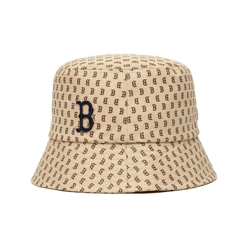 MLB Old Flower Bucket Hats Khaki