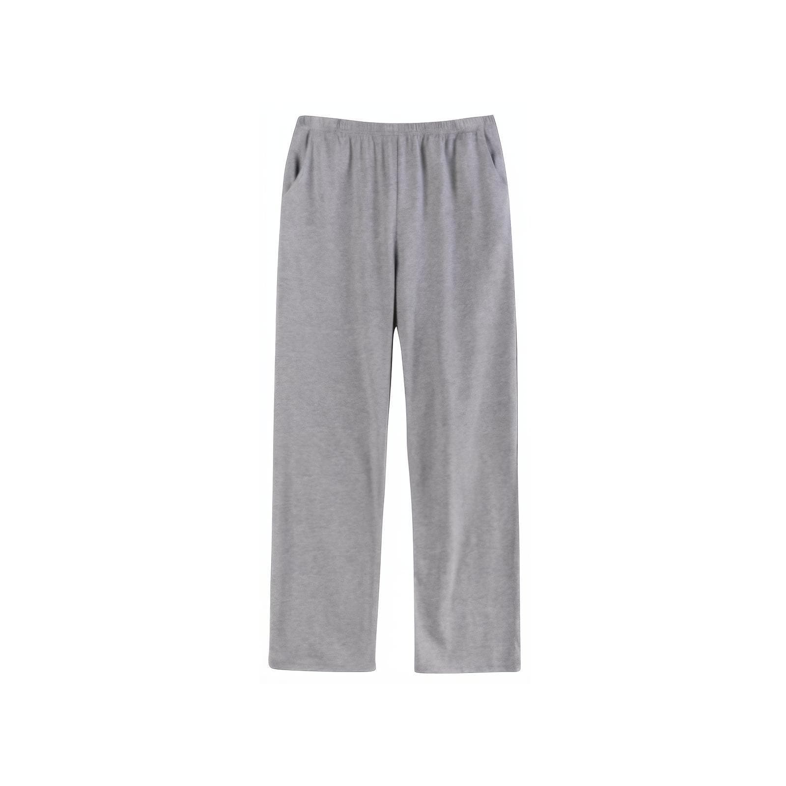 H YXIANG Pajama [100% cotton]Light Gray