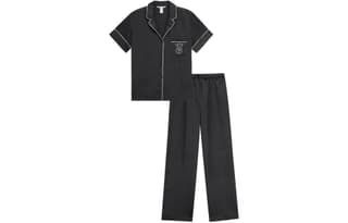 Victoria's Secret Pajama Set Black